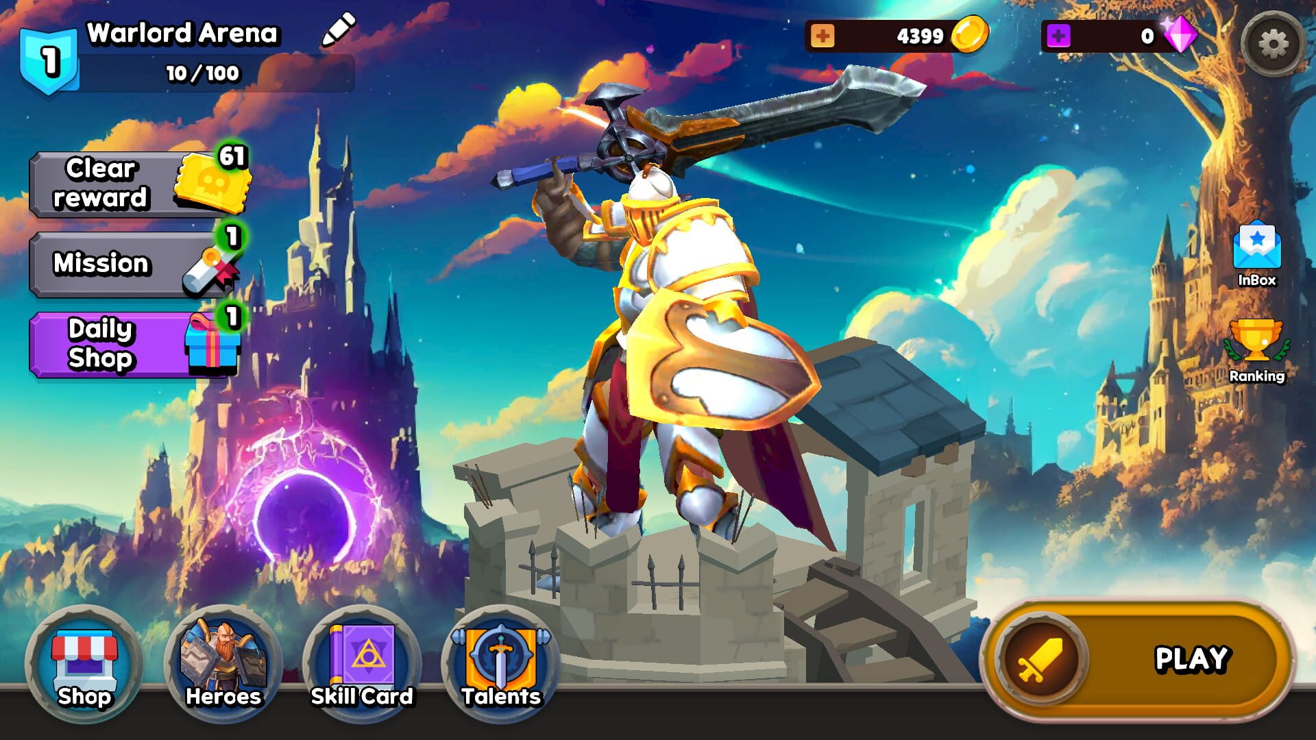 Warlord Arena: Evolution - Screenshot