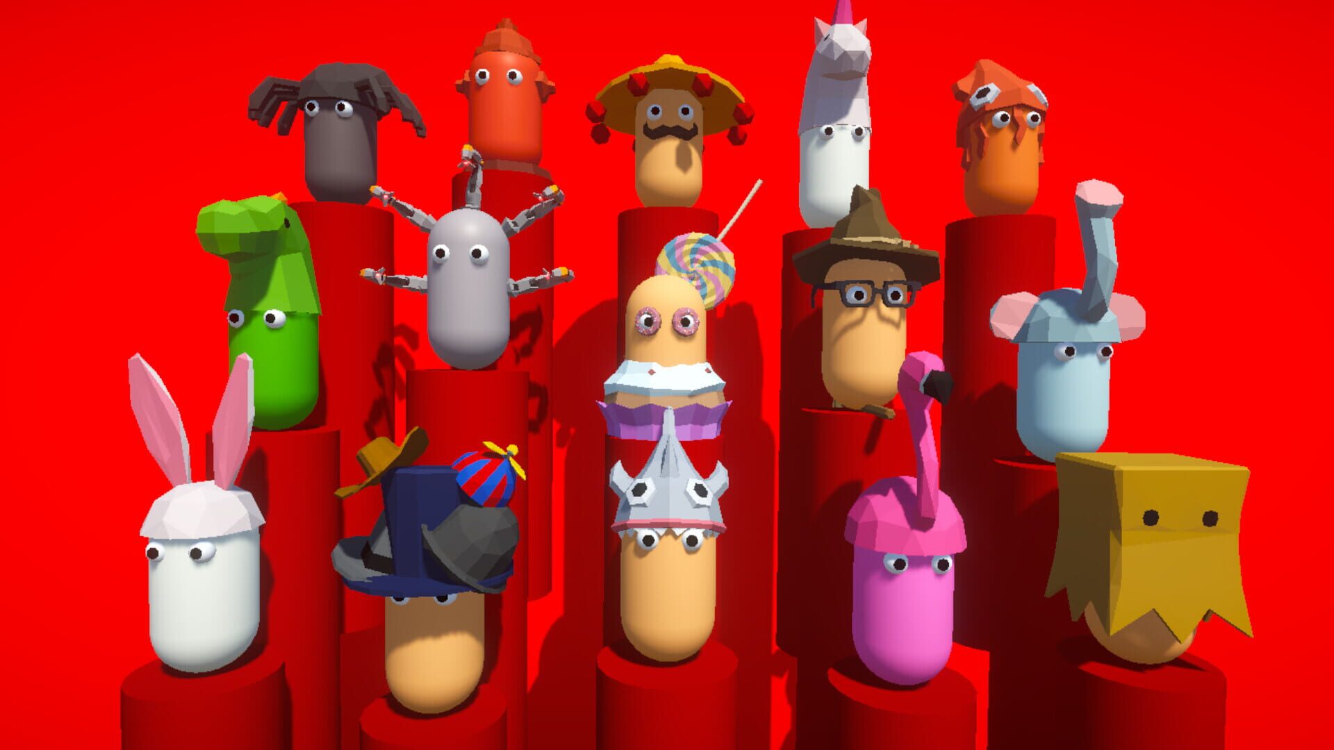 Mean Beans: Party Hat Pack - Screenshot