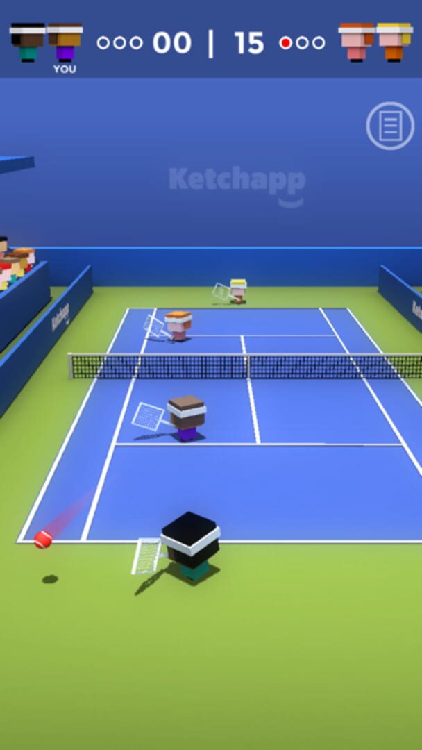 Ketchapp Tennis - Screenshot