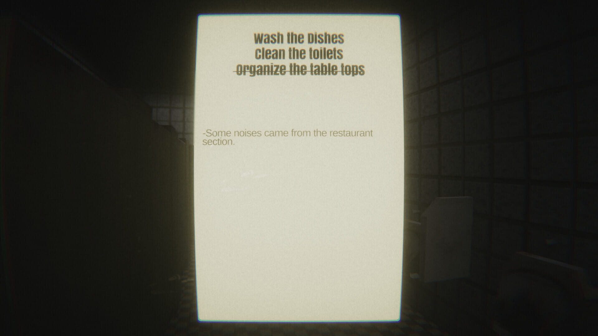 Terror in the Kitchen - Screenshot
