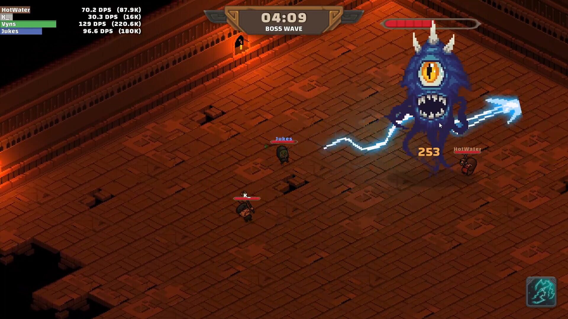 Dungeon Survivors - Screenshot