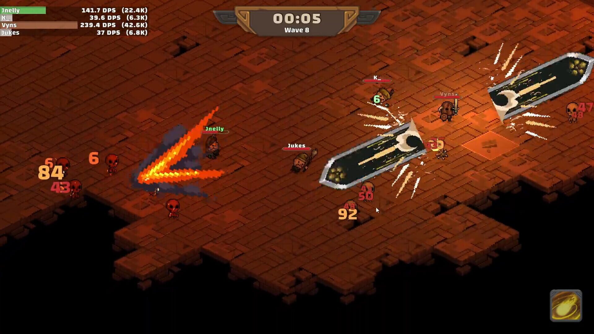 Dungeon Survivors - Screenshot
