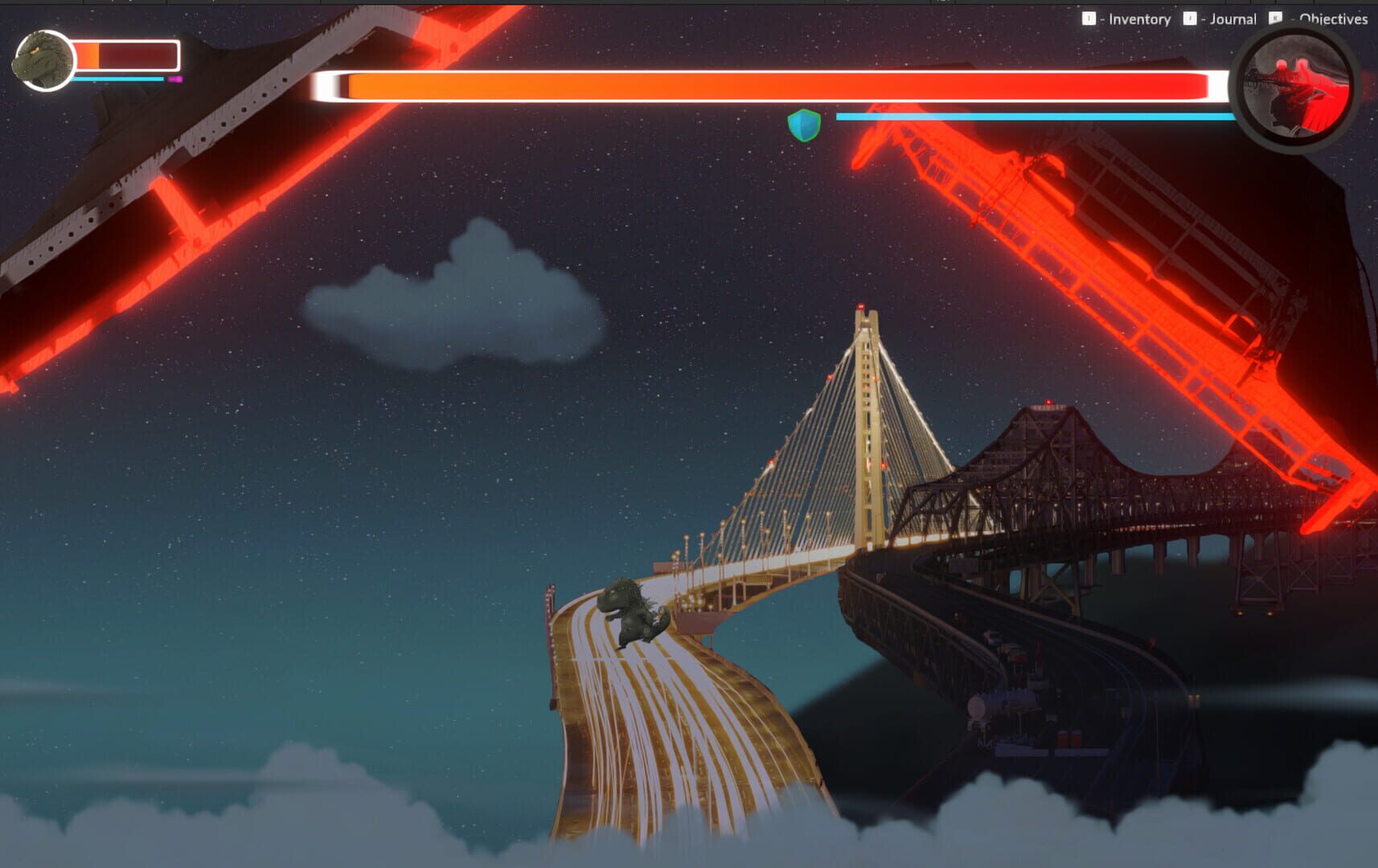 Zilla: Shadow of the Bridge - Screenshot