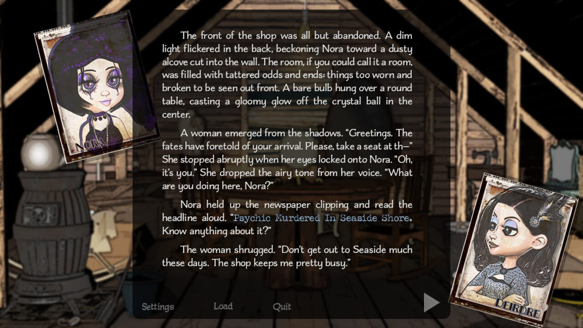 The Ravendree Oracle - Screenshot