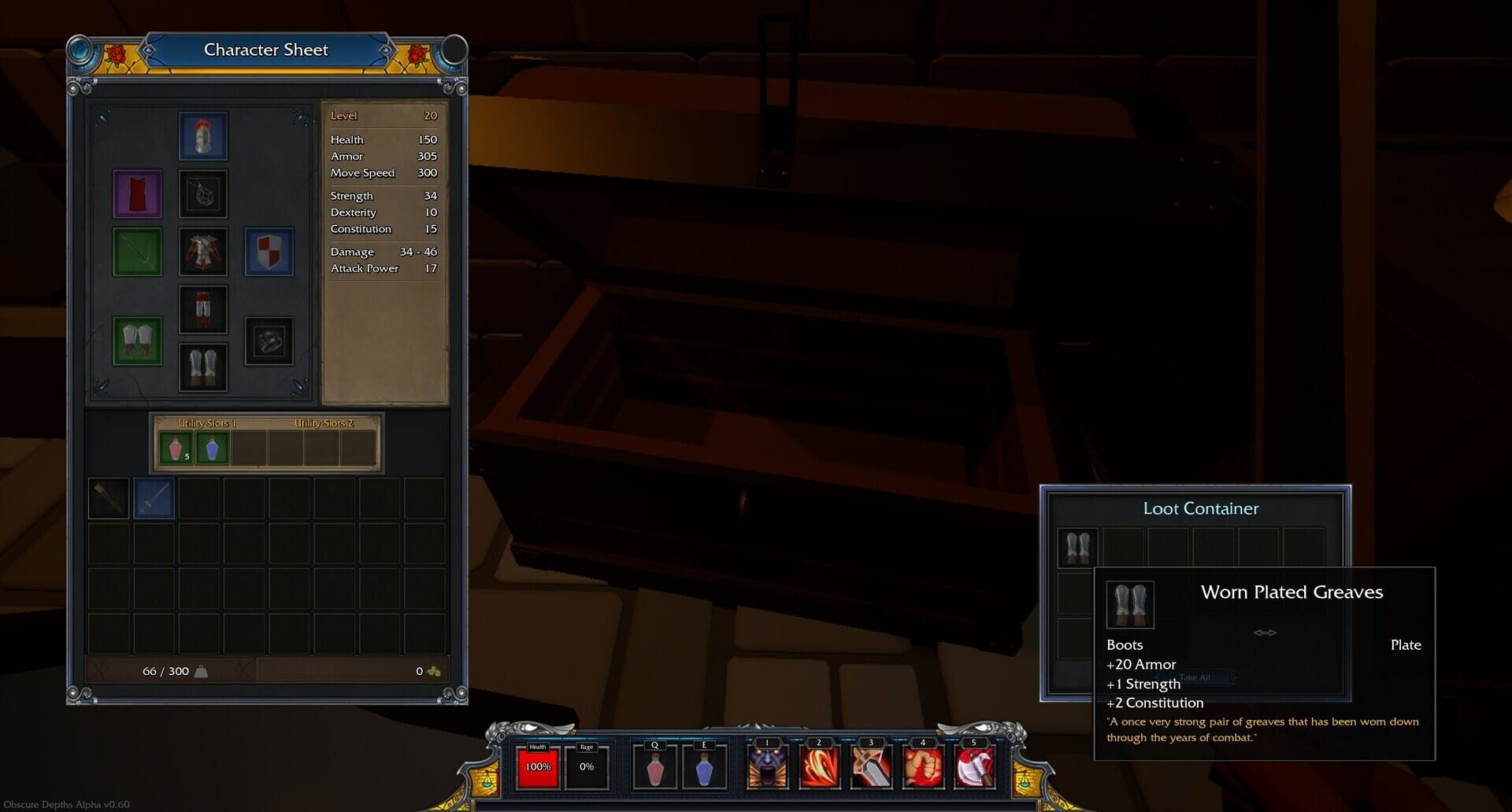 Obscure Depths - Screenshot