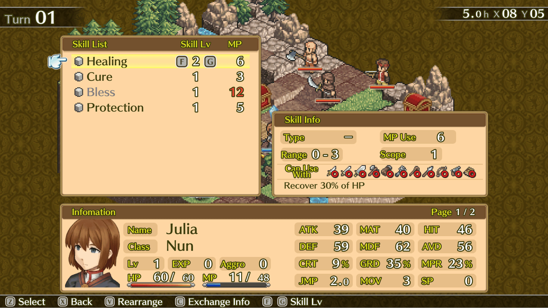 Mercenaries Saga: Will of the White Lions screenshot