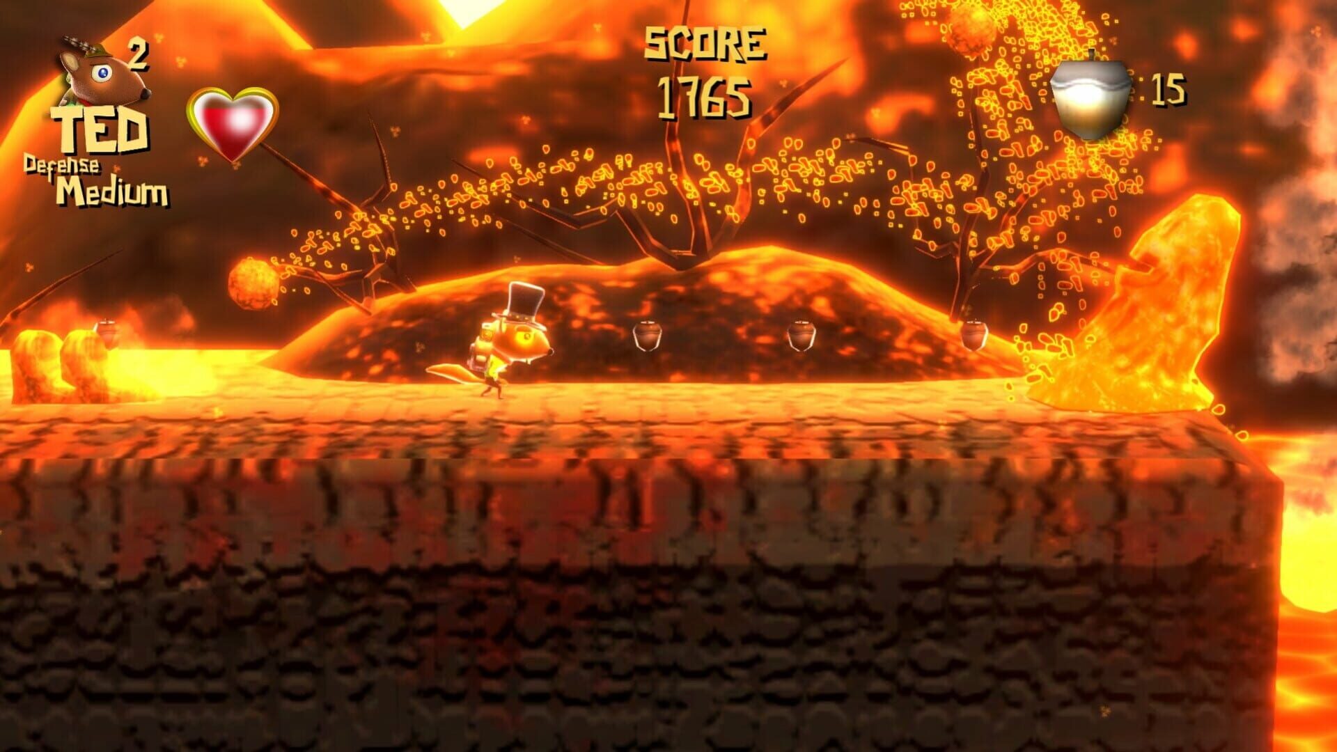 The Adventure of Ted and the Lost Magic Crystals - Screenshot