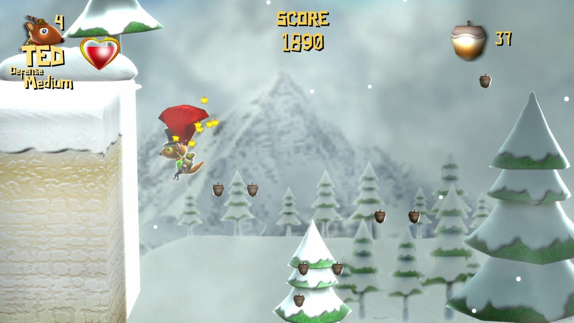 The Adventure of Ted and the Lost Magic Crystals - Screenshot