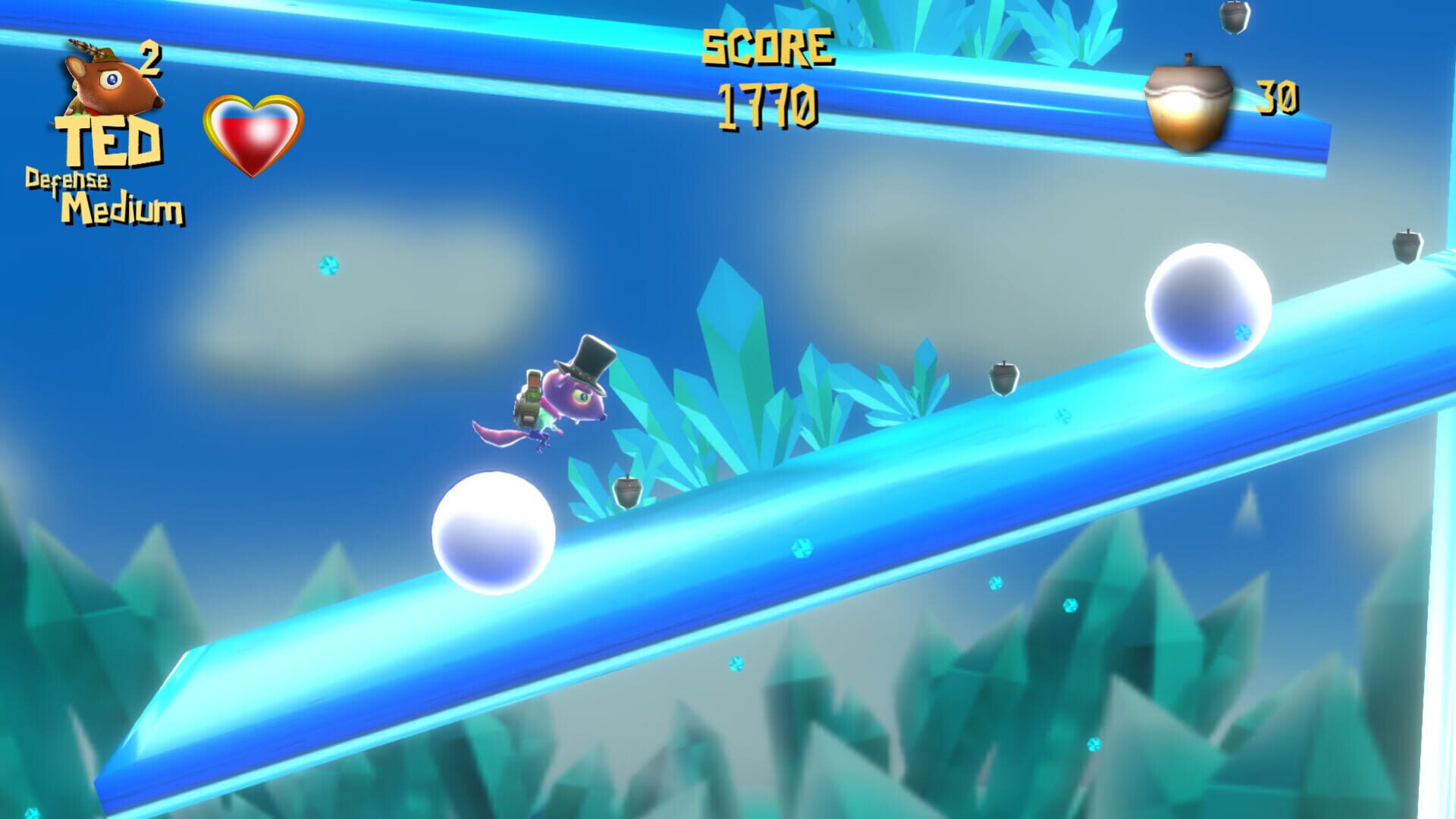 The Adventure of Ted and the Lost Magic Crystals - Screenshot