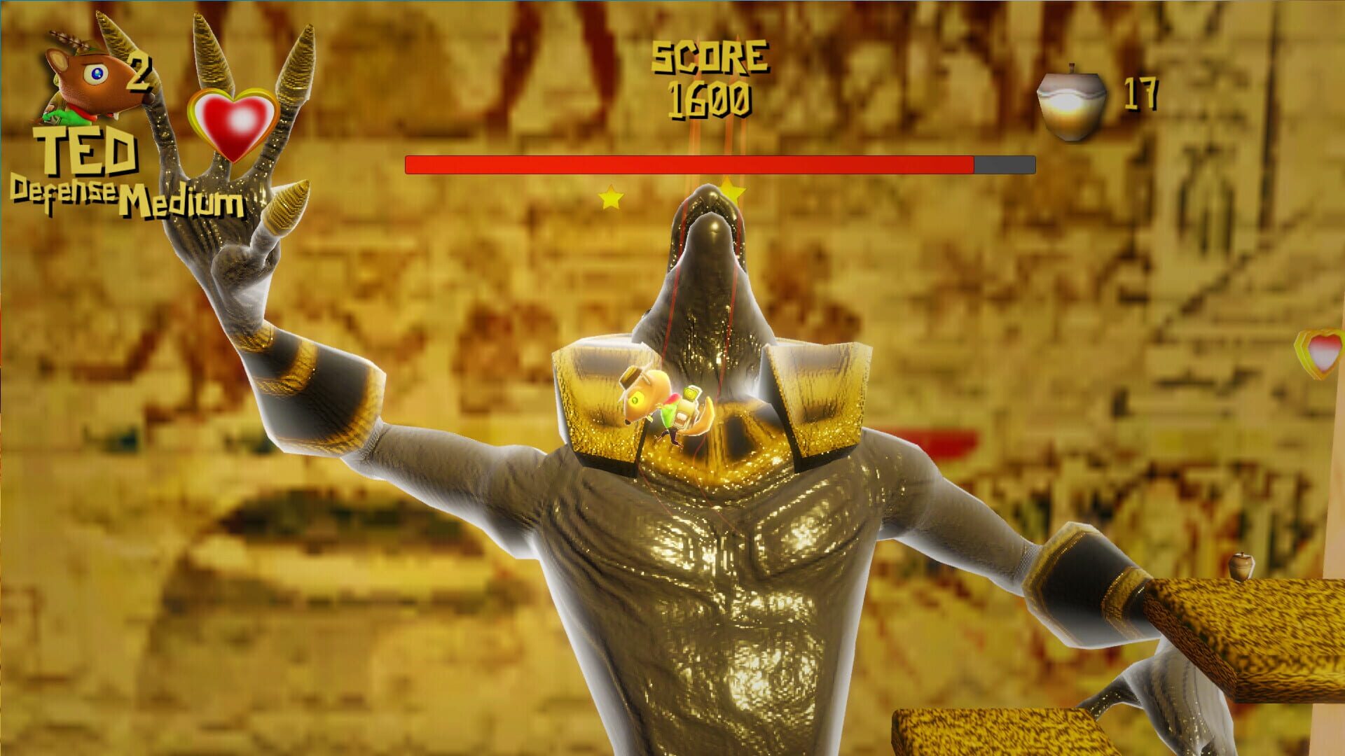 The Adventure of Ted and the Lost Magic Crystals - Screenshot