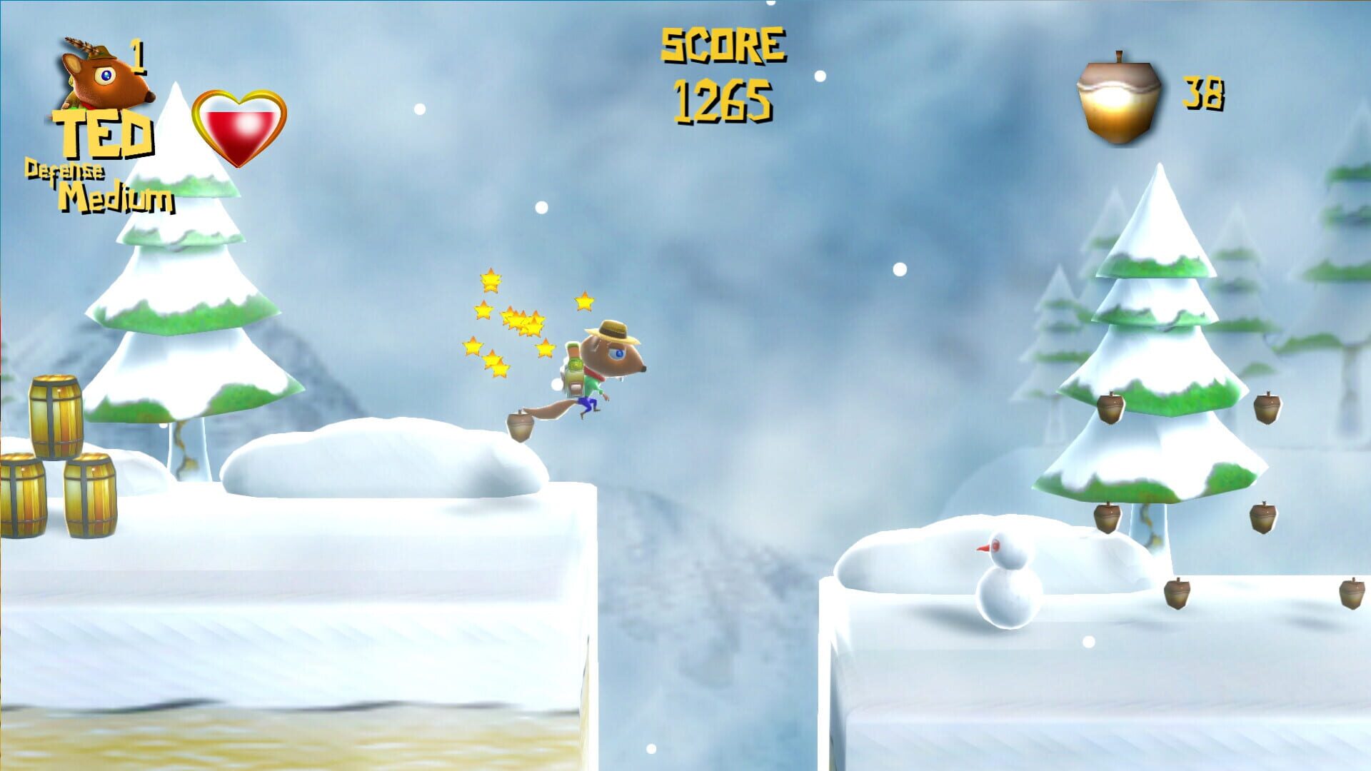 The Adventure of Ted and the Lost Magic Crystals - Screenshot