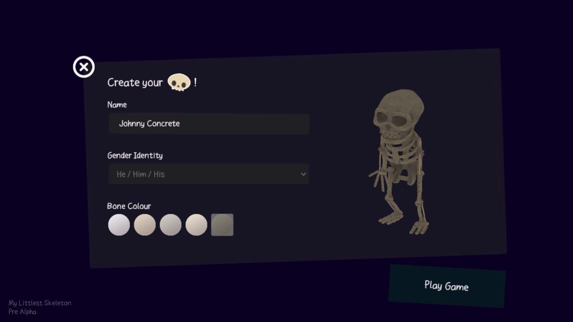 My Littlest Skeleton - Screenshot
