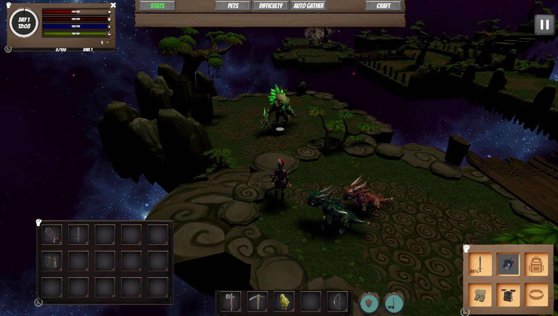 Dungeon Descent - Screenshot
