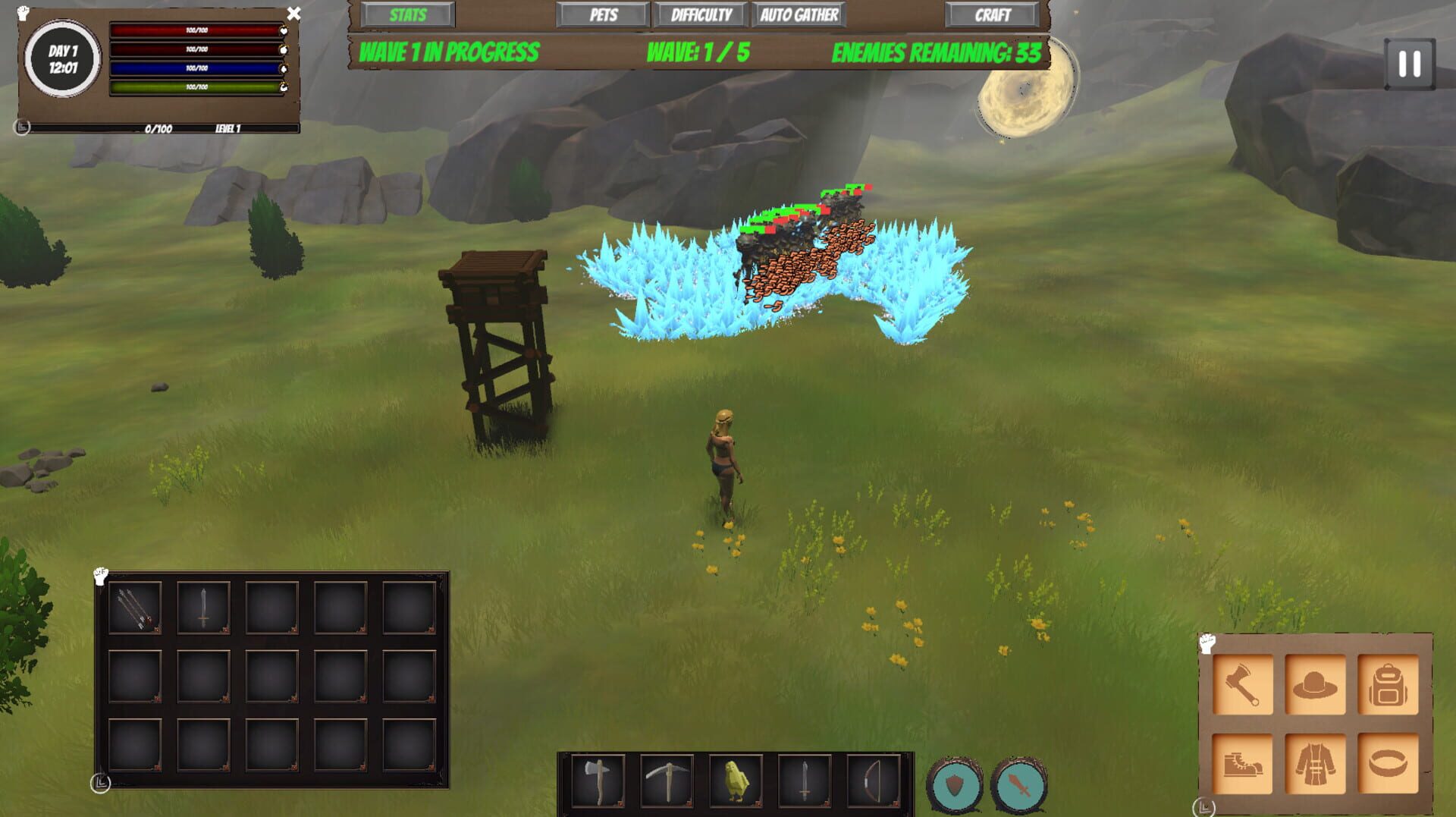 Dungeon Descent - Screenshot