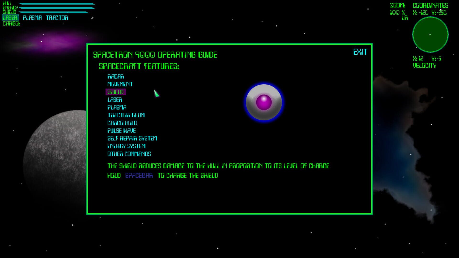 Spacetron - Screenshot