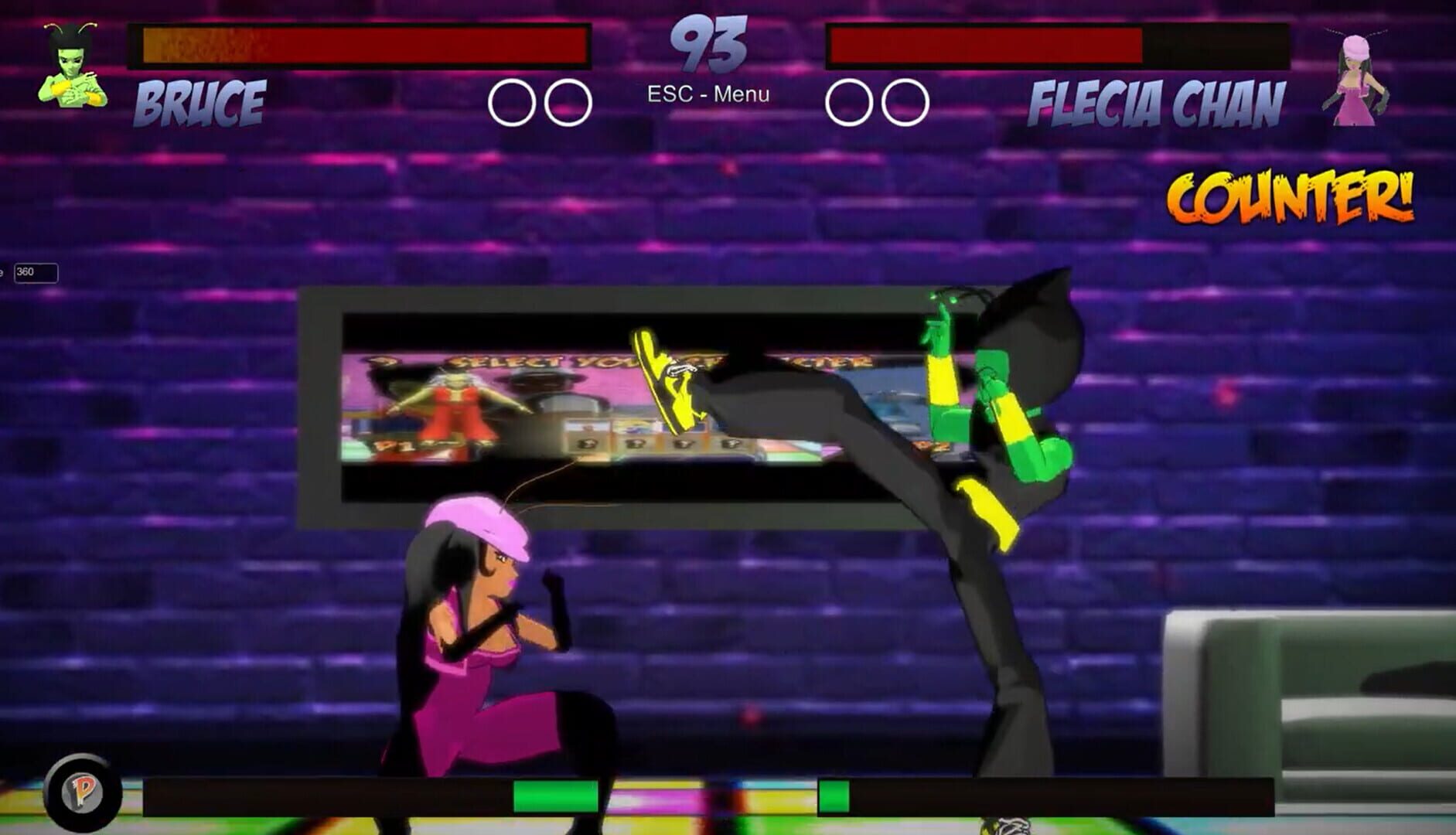 The Adventures of Bruce Flea - Screenshot
