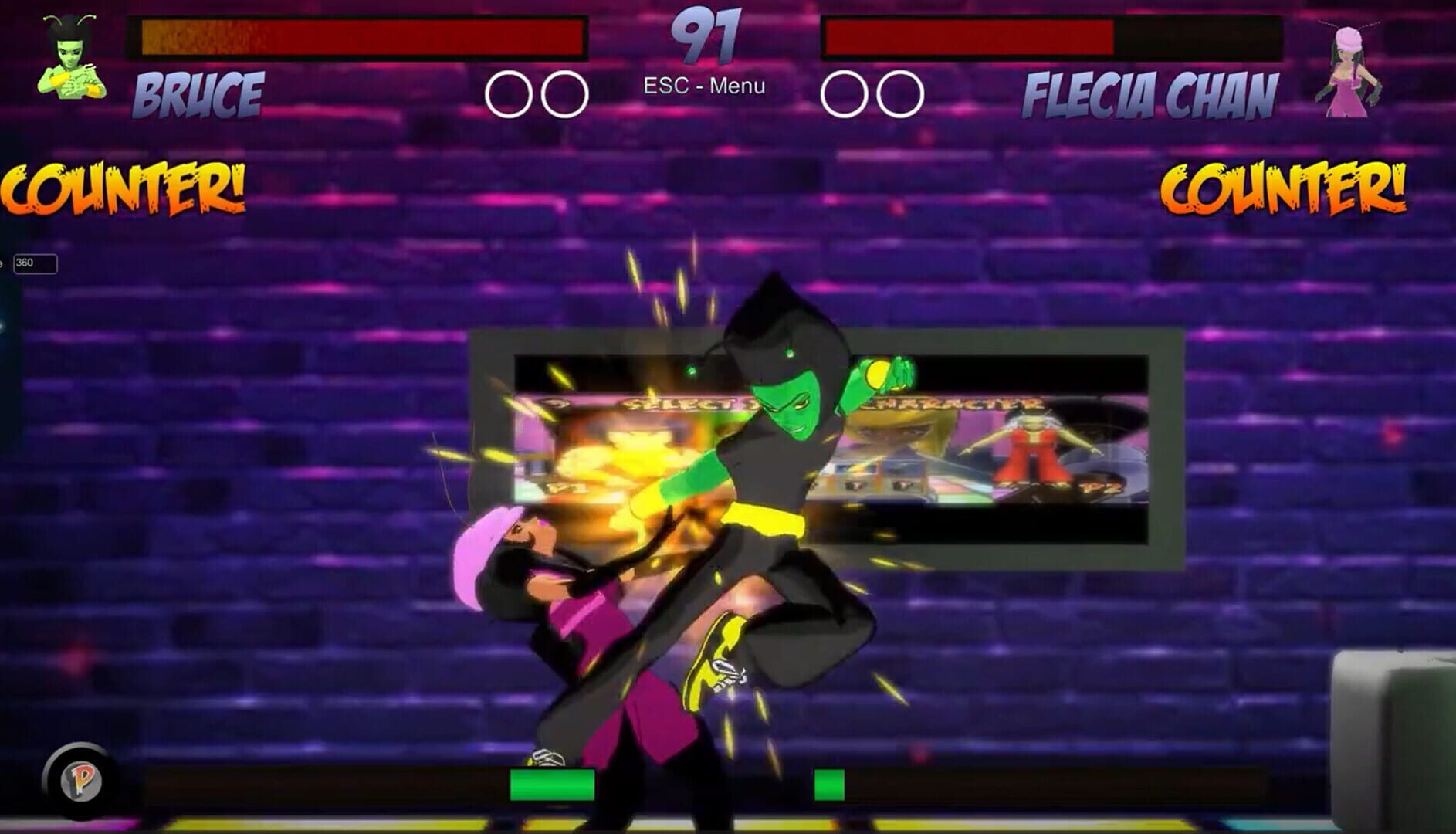The Adventures of Bruce Flea - Screenshot