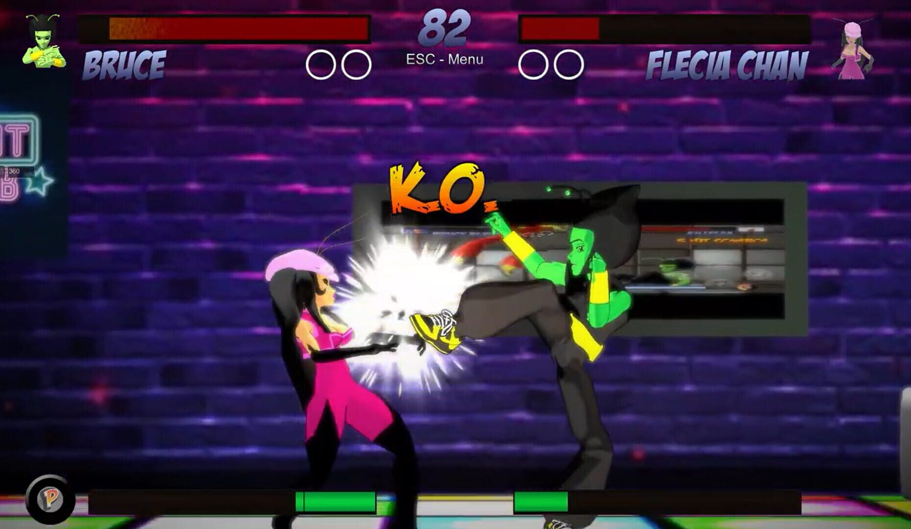 The Adventures of Bruce Flea - Screenshot