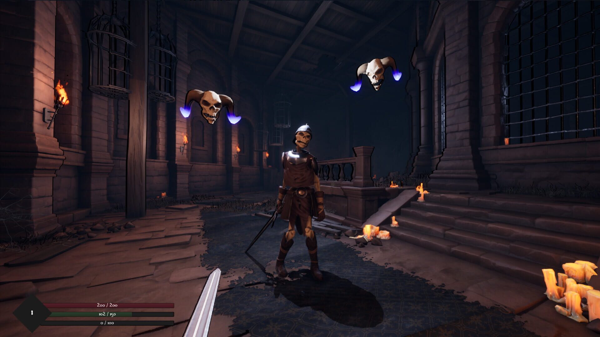 Downfall Hearts - Screenshot