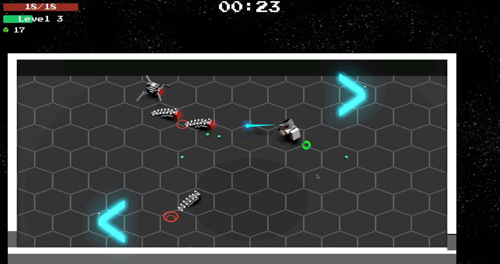 Laser Survivor - Screenshot