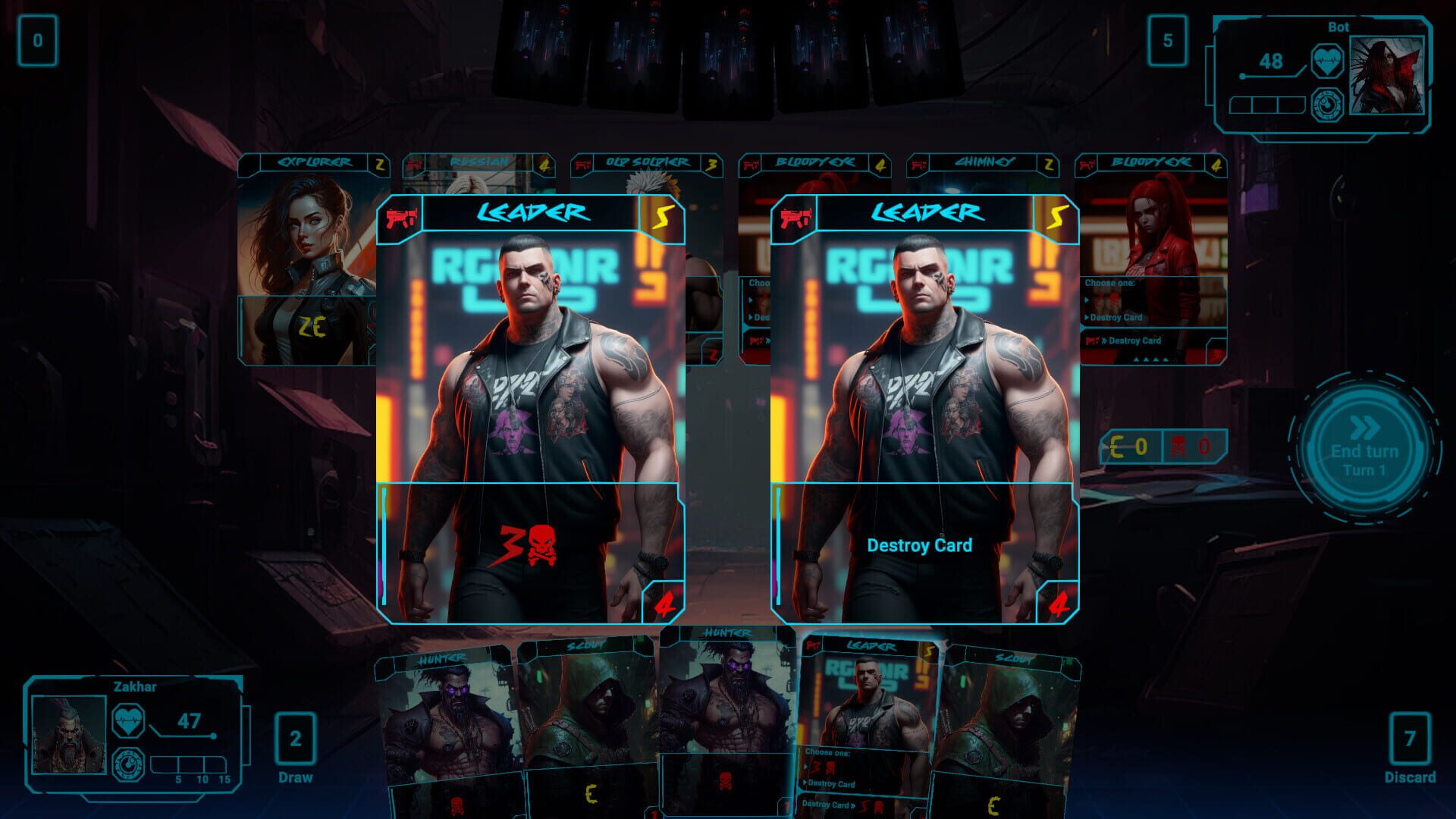 CyberNet Duel - Screenshot