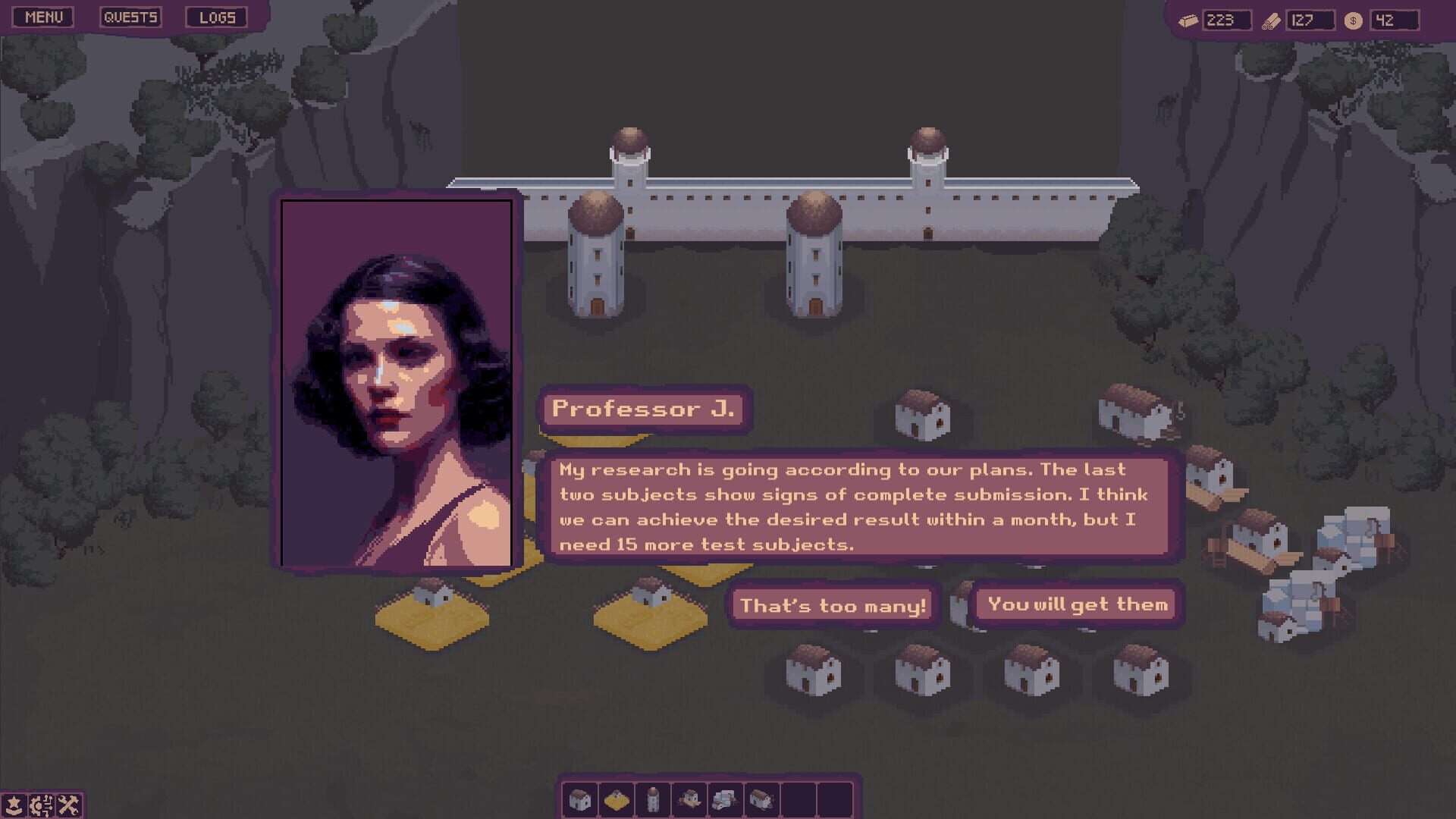 Eldritch Town - Screenshot