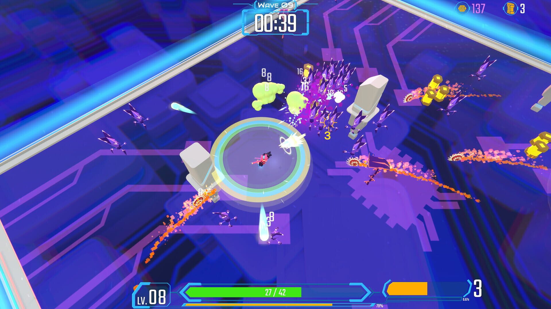 Cybersonic Strike - Screenshot