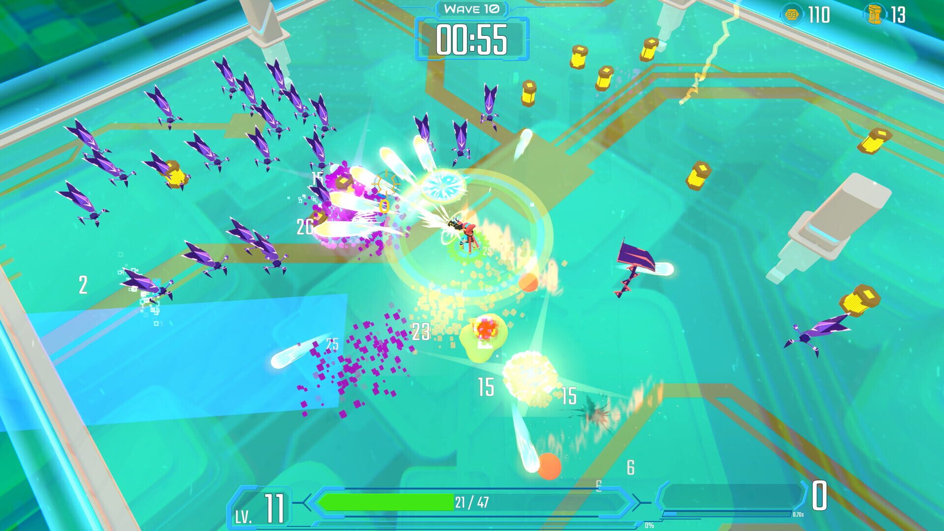 Cybersonic Strike - Screenshot