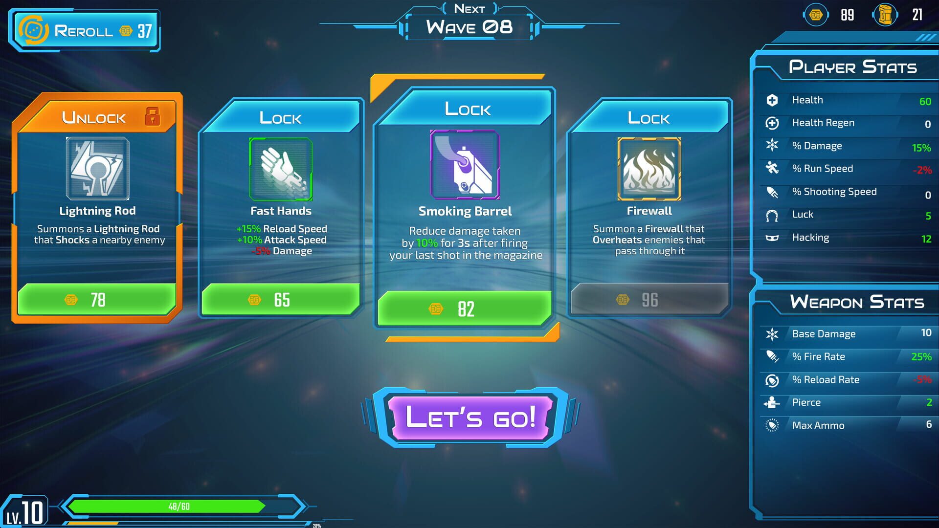 Cybersonic Strike - Screenshot