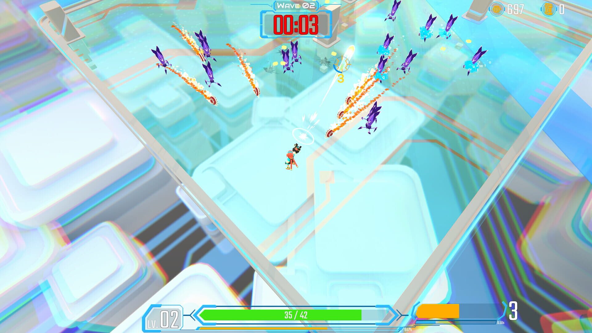 Cybersonic Strike - Screenshot