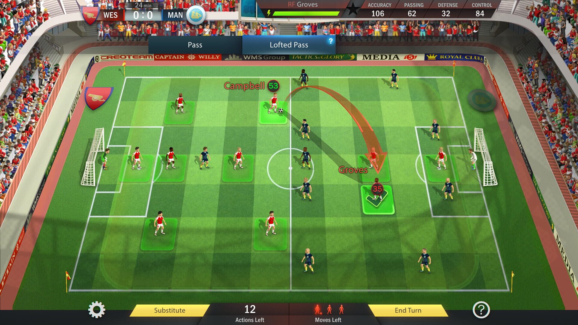 Football, Tactics & Glory: World