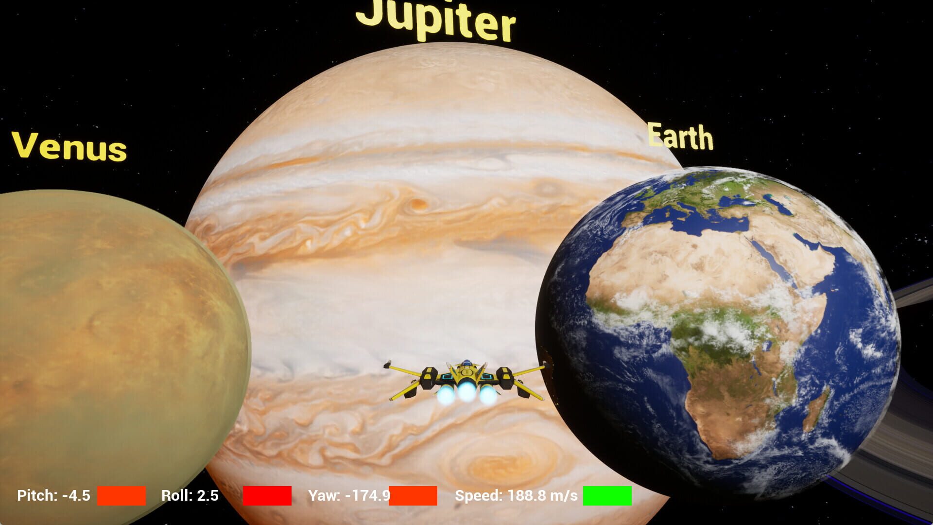 Solar System Experience - Screenshot