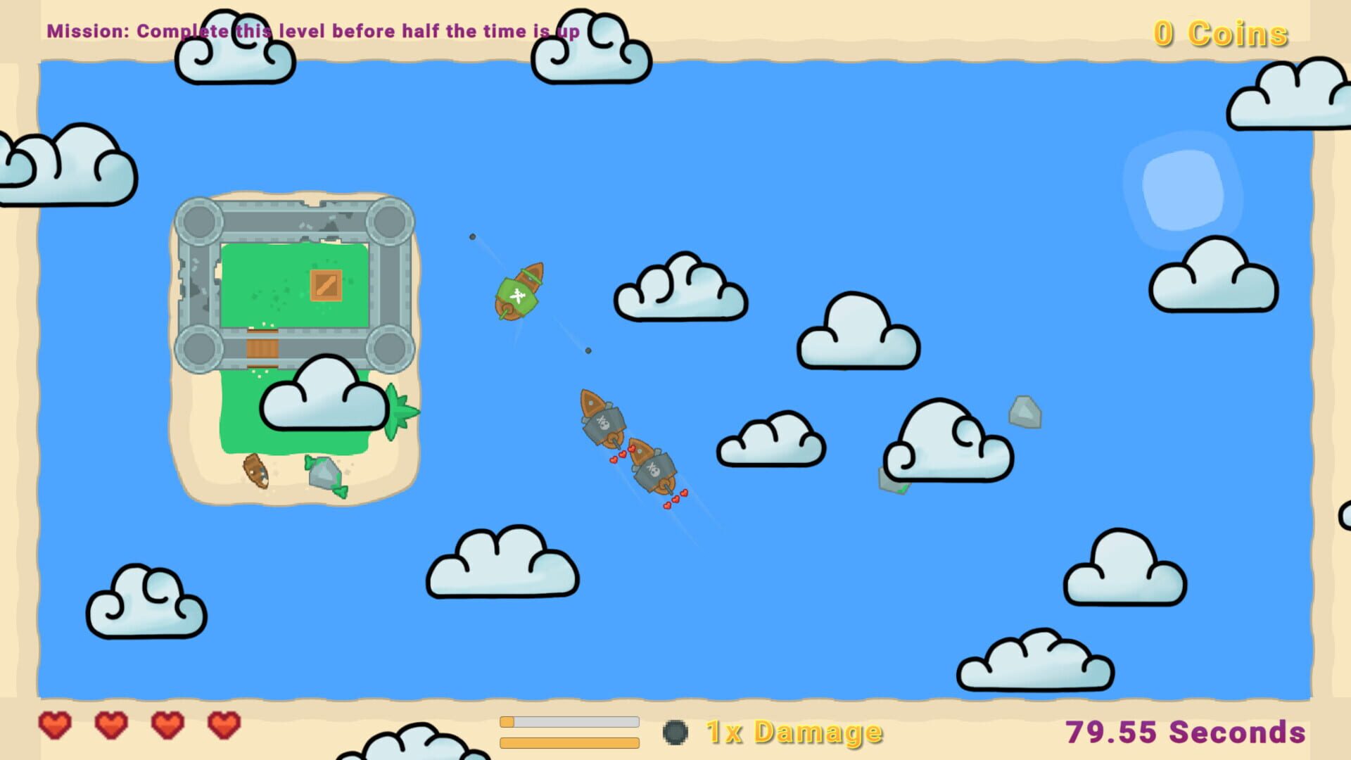 Pirates of Rectangular - Screenshot