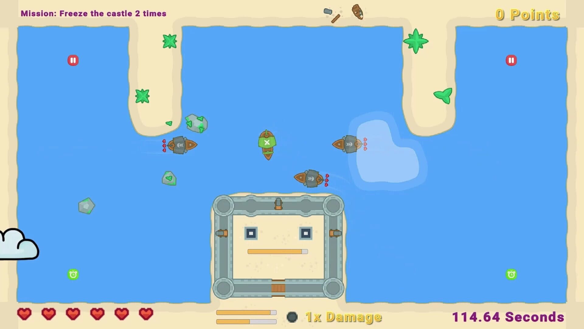 Pirates of Rectangular - Screenshot