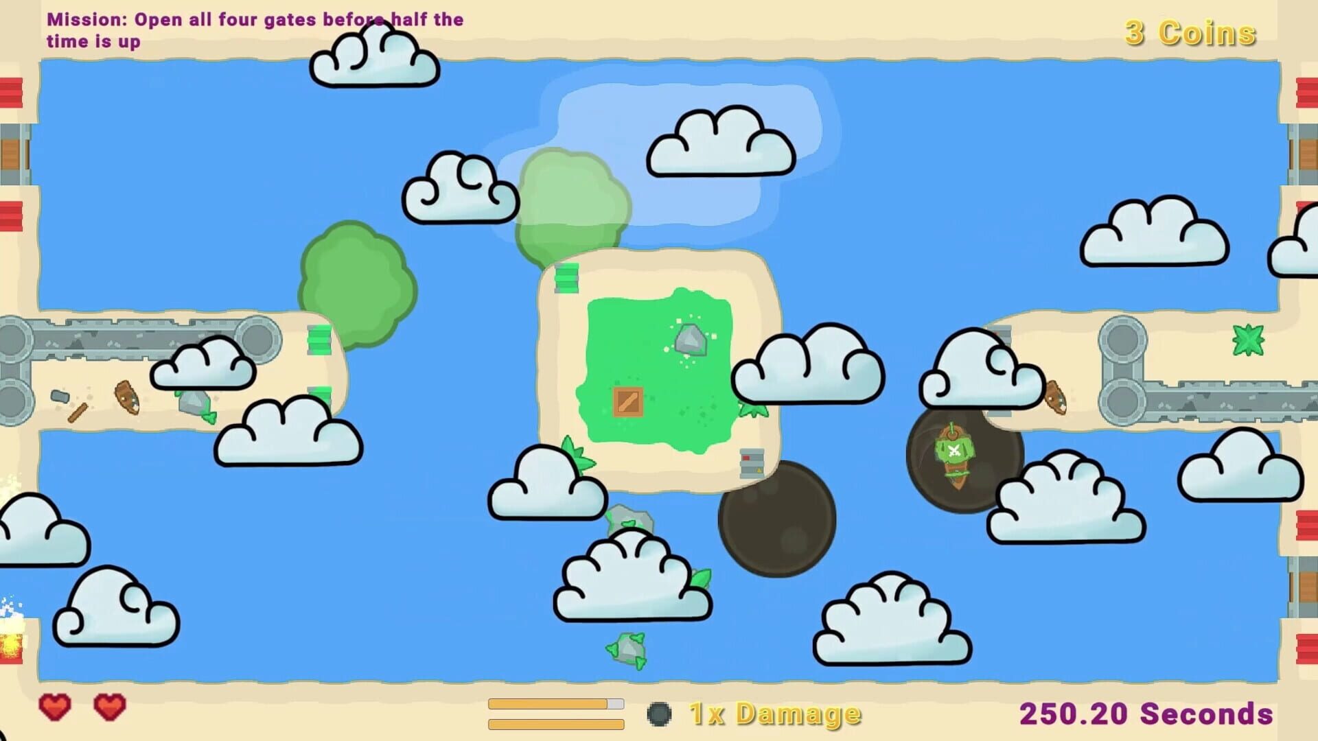 Pirates of Rectangular - Screenshot