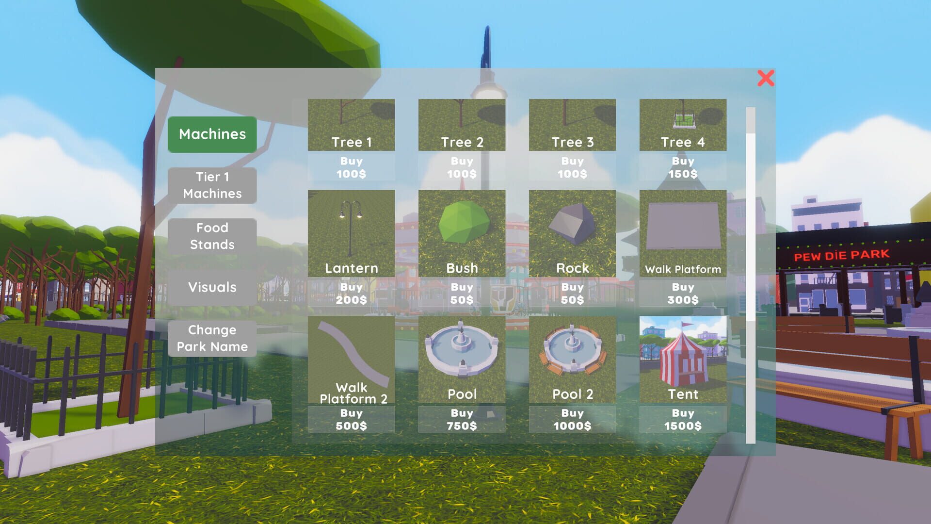 Amusement Park Simulator - Screenshot