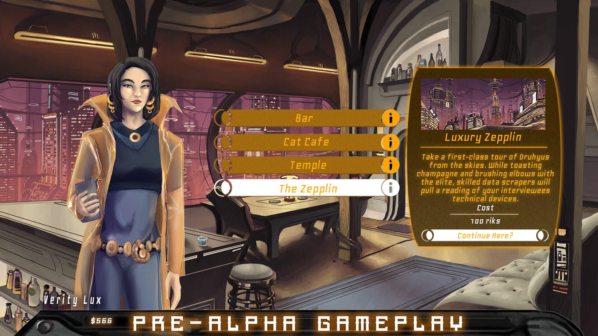 The Reluctant Redemption of Verity Lux - Screenshot