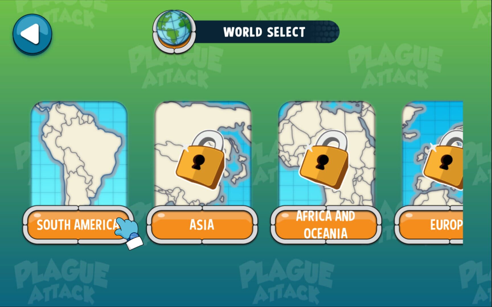 Plague Attack the World - Screenshot
