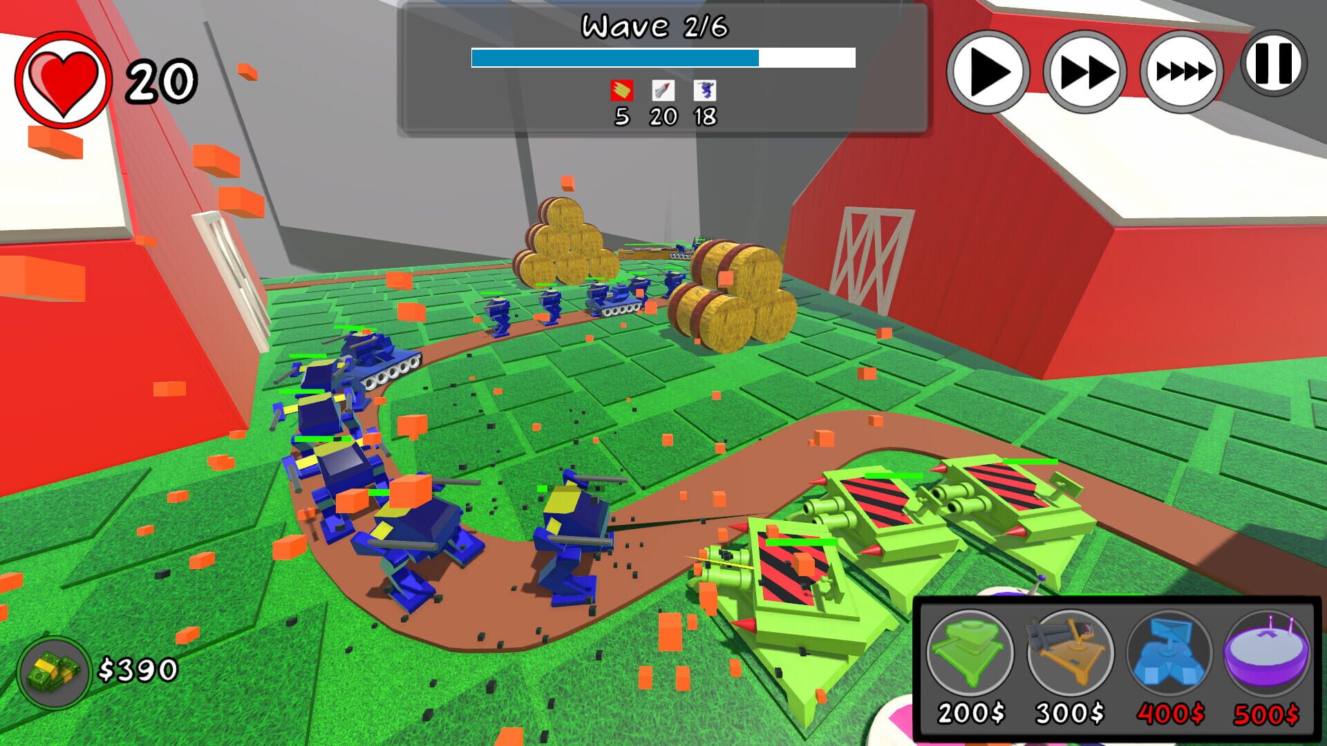 Robot TD - Screenshot
