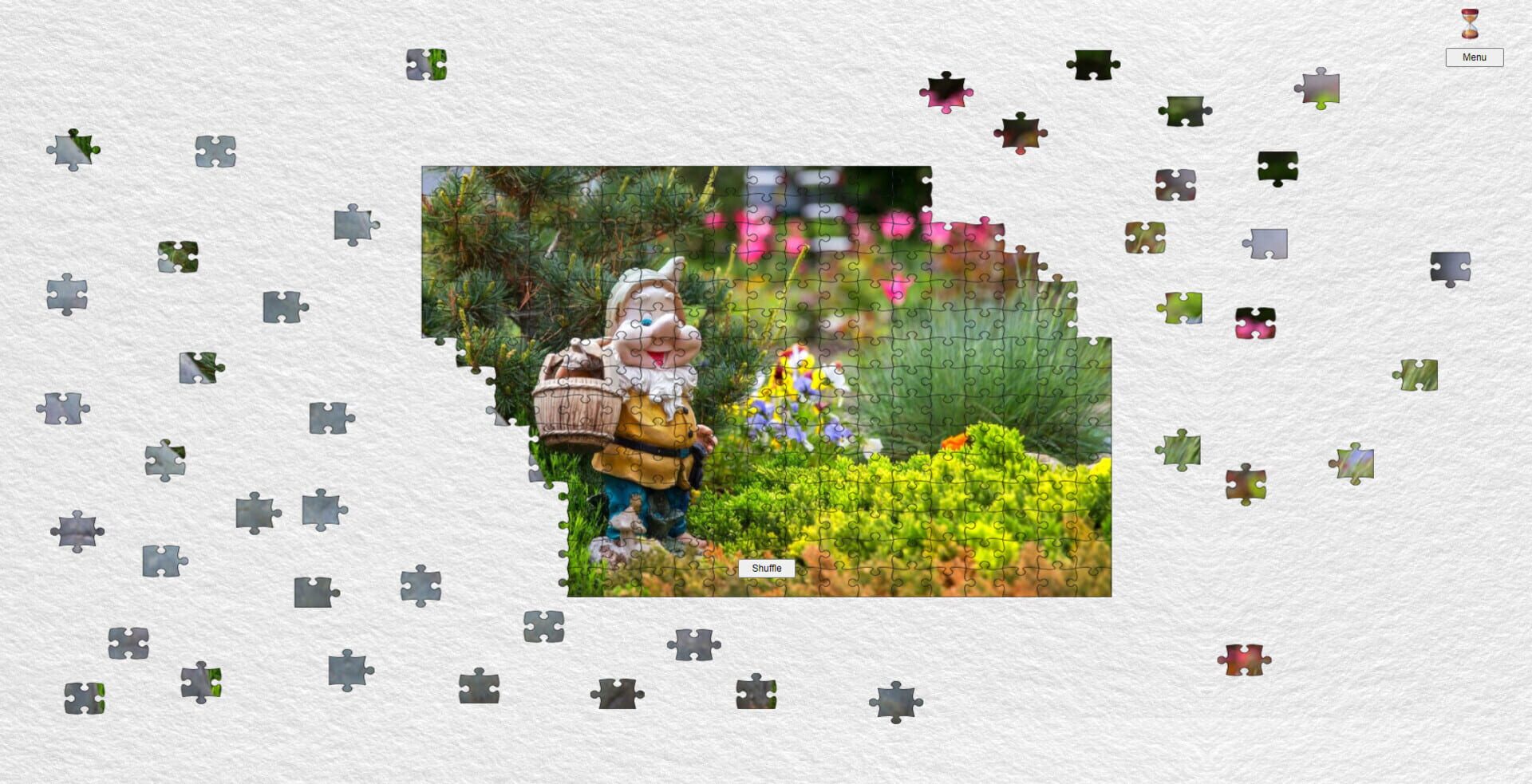 Gnome Enchanted Jigsaw Puzzles: Expansion Pack 4 - Screenshot
