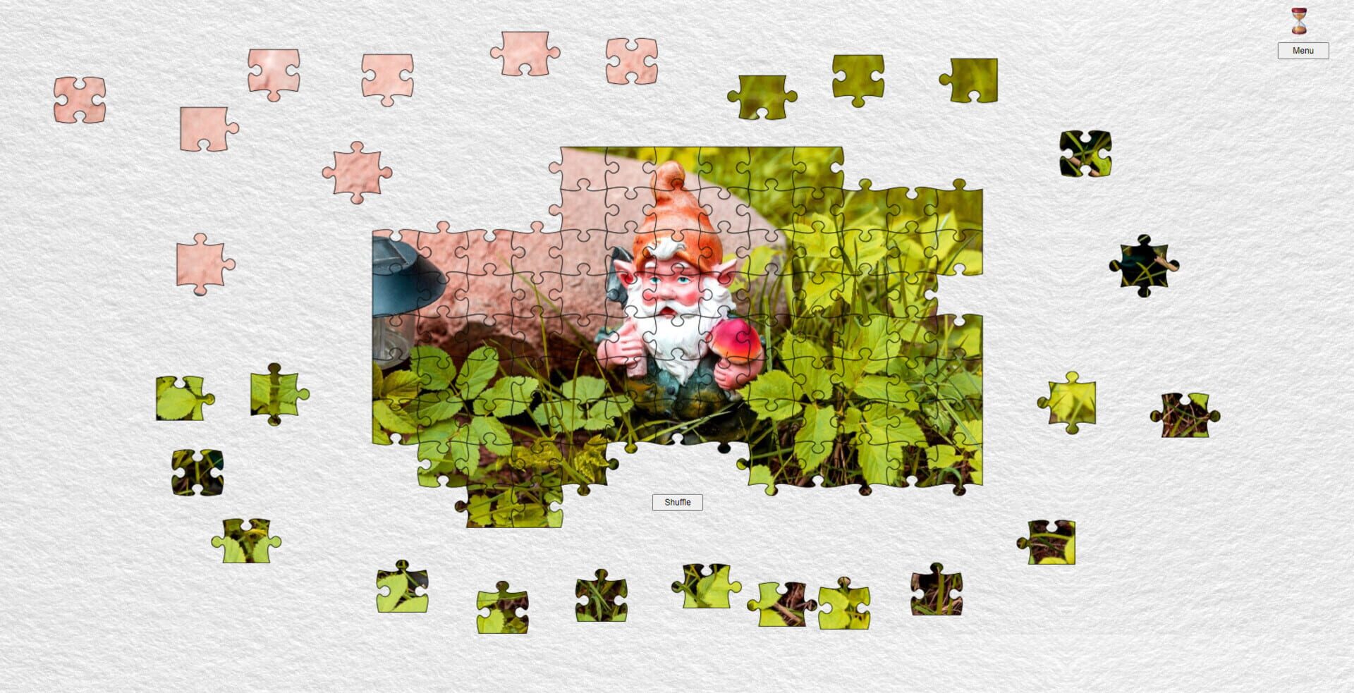 Gnome Enchanted Jigsaw Puzzles: Expansion Pack 4 - Screenshot