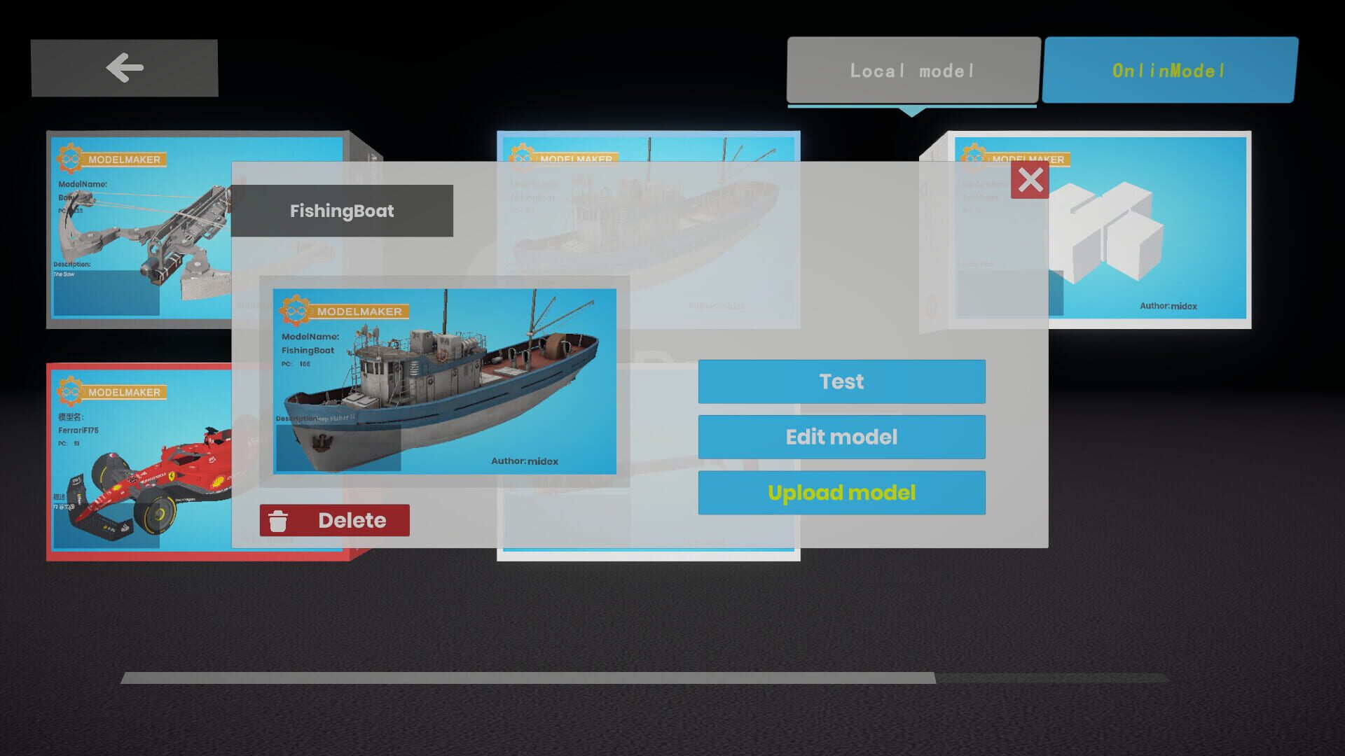 ModelMaker - Screenshot