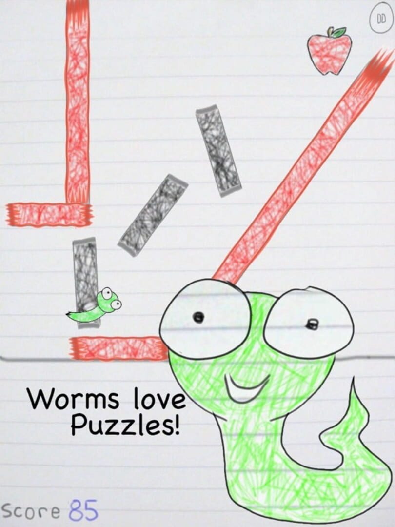 Scribble Worm - Screenshot