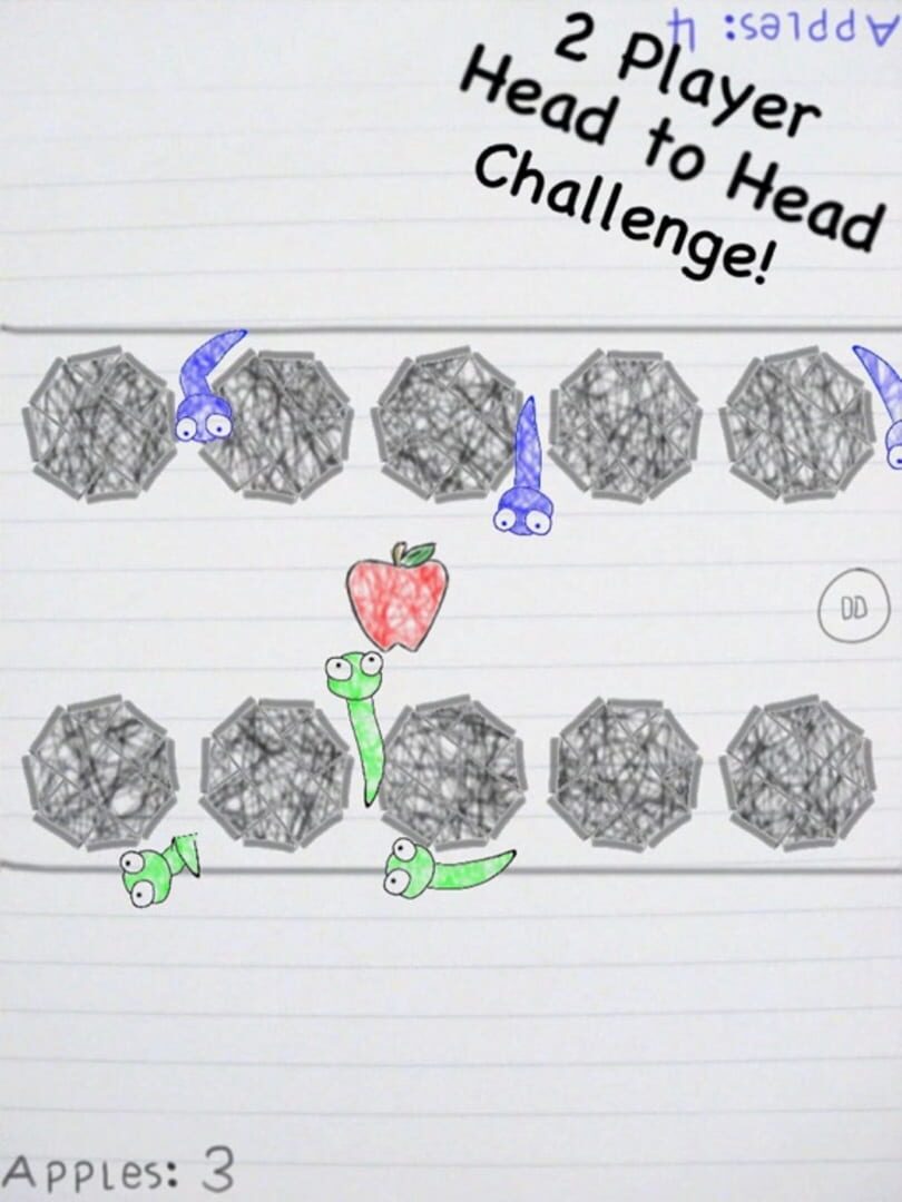 Scribble Worm - Screenshot