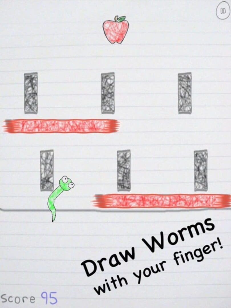 Scribble Worm - Screenshot