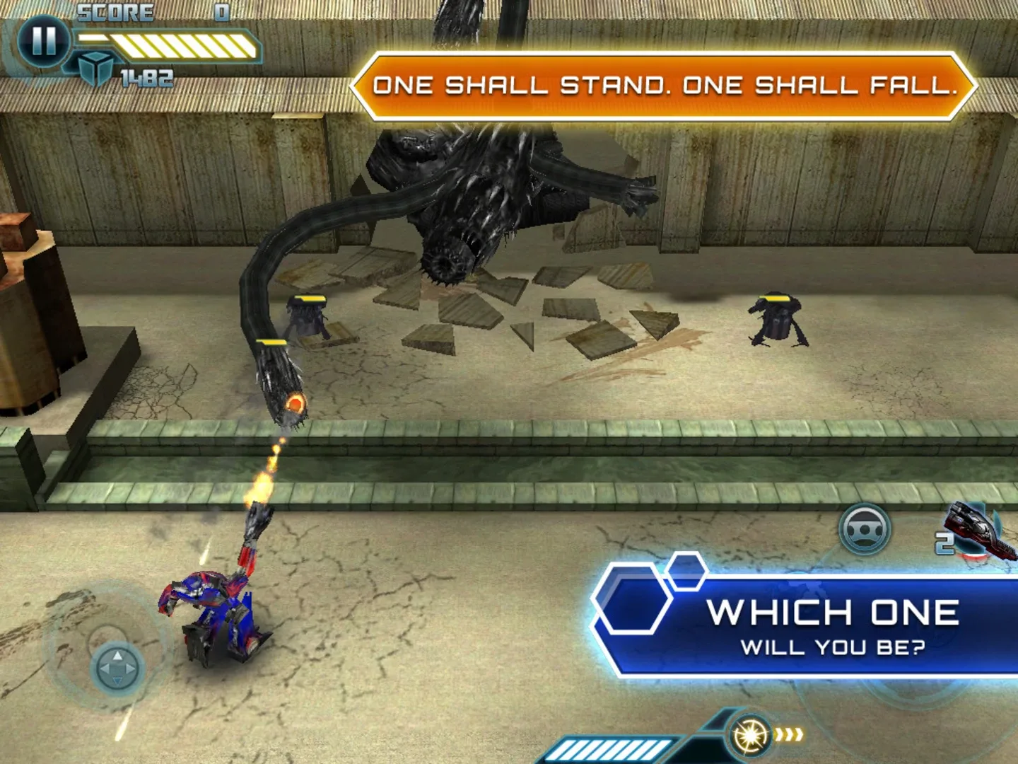 Captura de pantalla - Transformers: Dark of the Moon