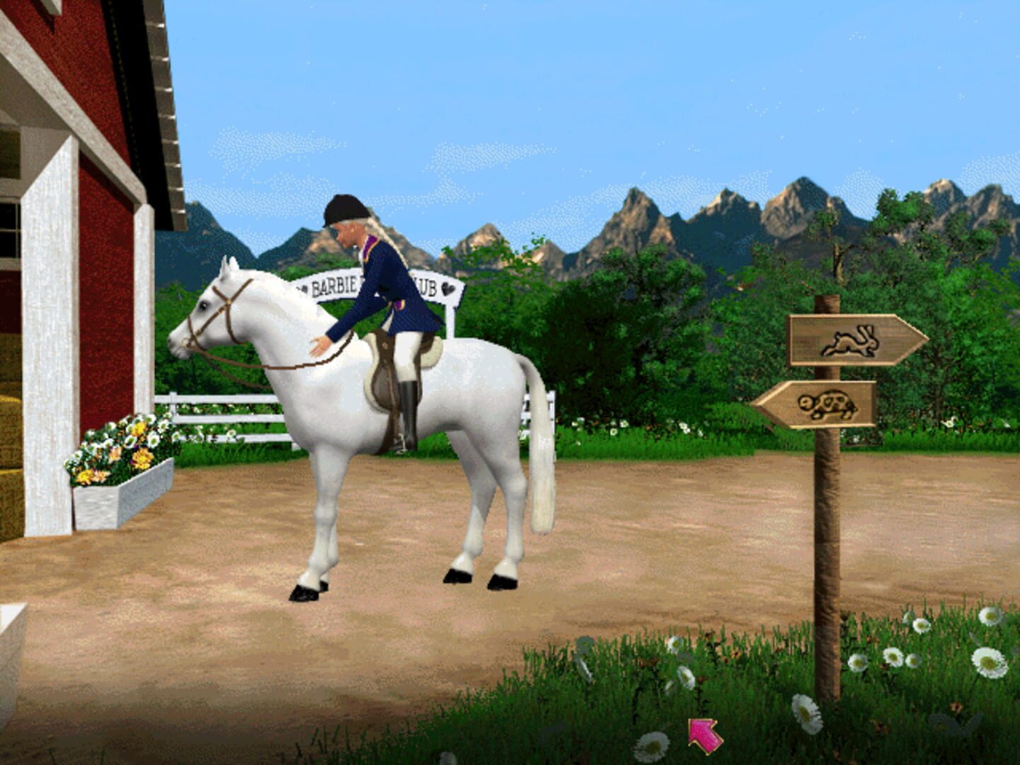 Captura de pantalla - Barbie Adventure: Riding Club