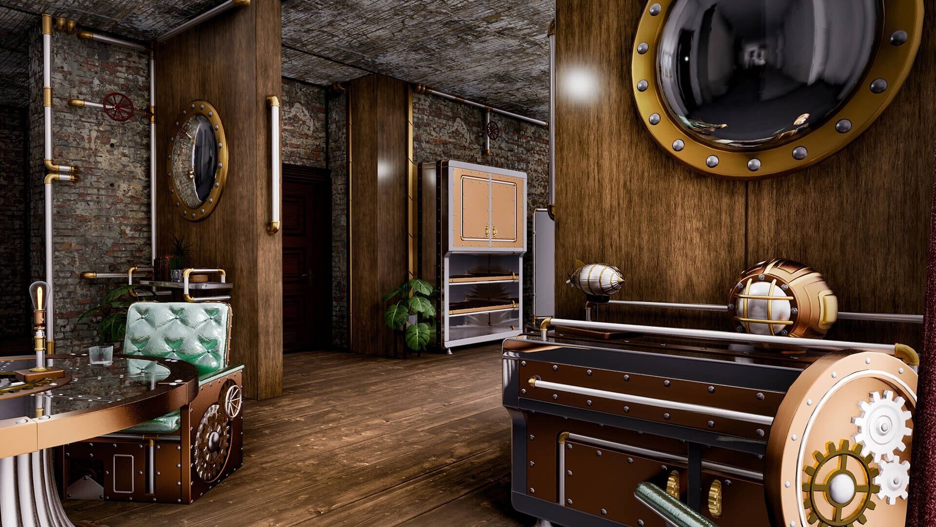 Hotel Renovator: Steampunk Furniture Set - Screenshot