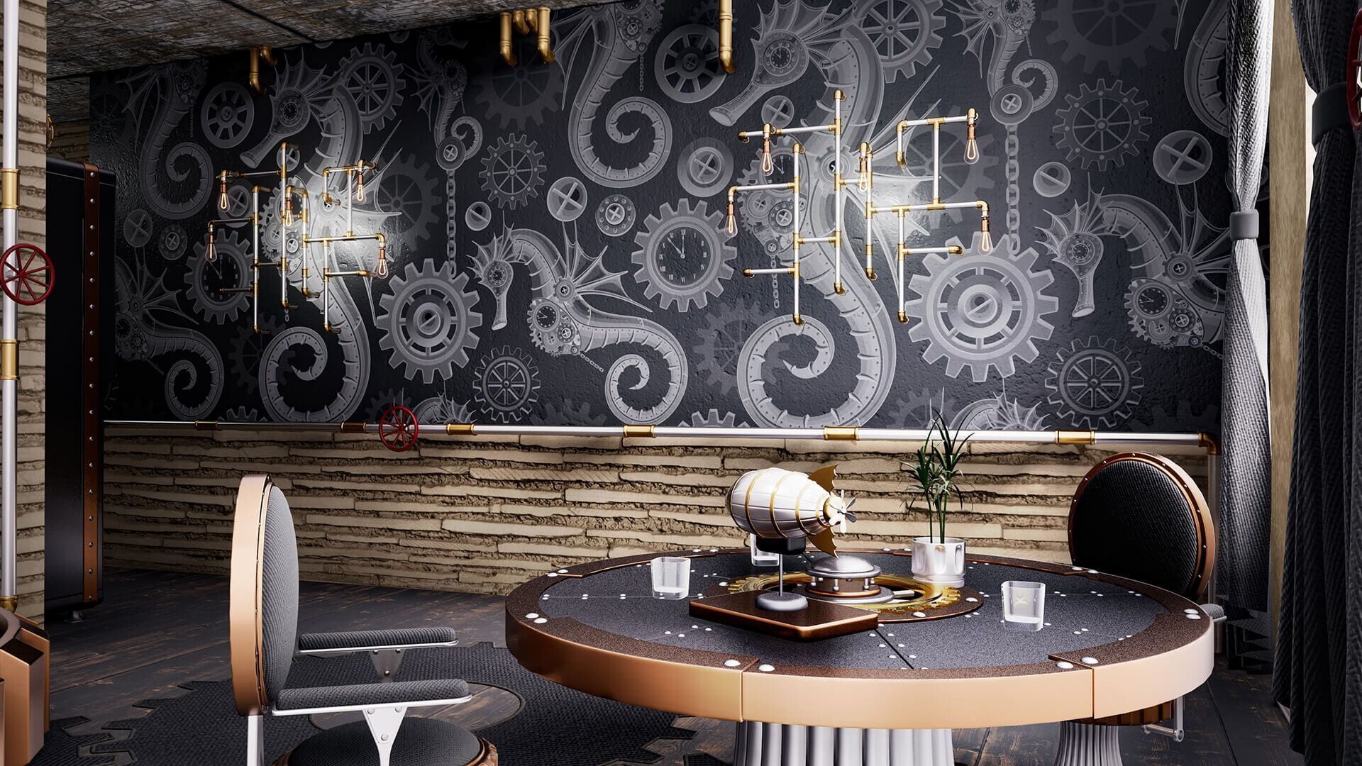 Hotel Renovator: Steampunk Furniture Set - Screenshot