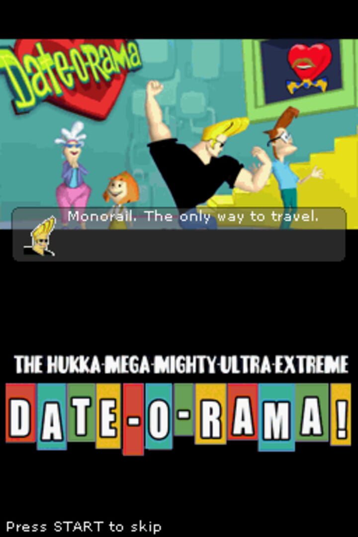 Captura de pantalla - Johnny Bravo in The Hukka-Mega-Mighty-Ultra-Extreme Date-O-Rama!